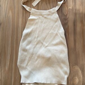 Zara Halter Knit Top